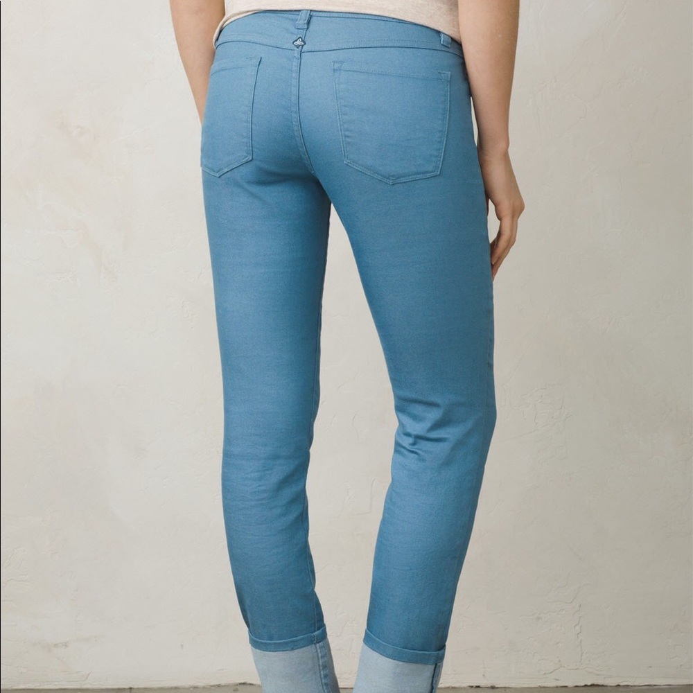 6/28 Prana Kara jeans blue slim leg